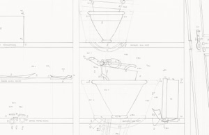 Detail Untitled (Rosa Klett, Kueferwerkzeug, Zimmer hinten rechts), 2009, pencil on paper, 102 x 73 cm