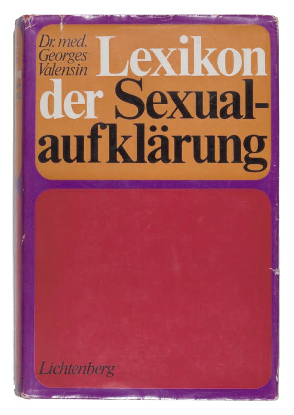 Book of Herbert Stattler’s reserve shelf, a collection of sex education books and related literature since 1904.