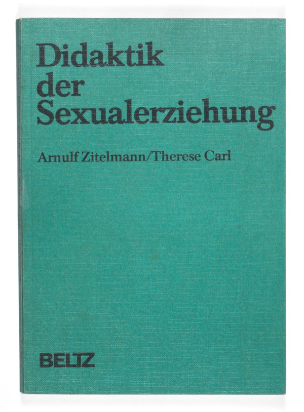 Book of Herbert Stattler’s reserve shelf, a collection of sex education books and related literature since 1904.