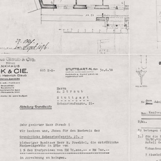 Detail Untitled (Hohenstaufenstrasse), 2022, pencil on paper, 100 x 70 cm