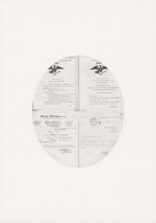 Untitled (Berlin), 2024, pencil on paper, 100 x 70 cm