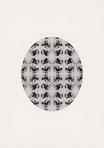 Untitled (107/9), 2021, pencil on paper, 100 x 70 cm