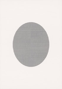 Untitled (93/3), 2024, pencil on paper, 100 x 70 cm