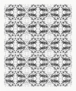 Untitled (Schwarzplan Ruhrgebiet 1991), 2009