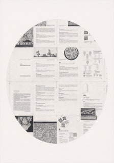 Untitled (Lace Booklet_1), 2023, pencil on paper, 100 x 70 cm